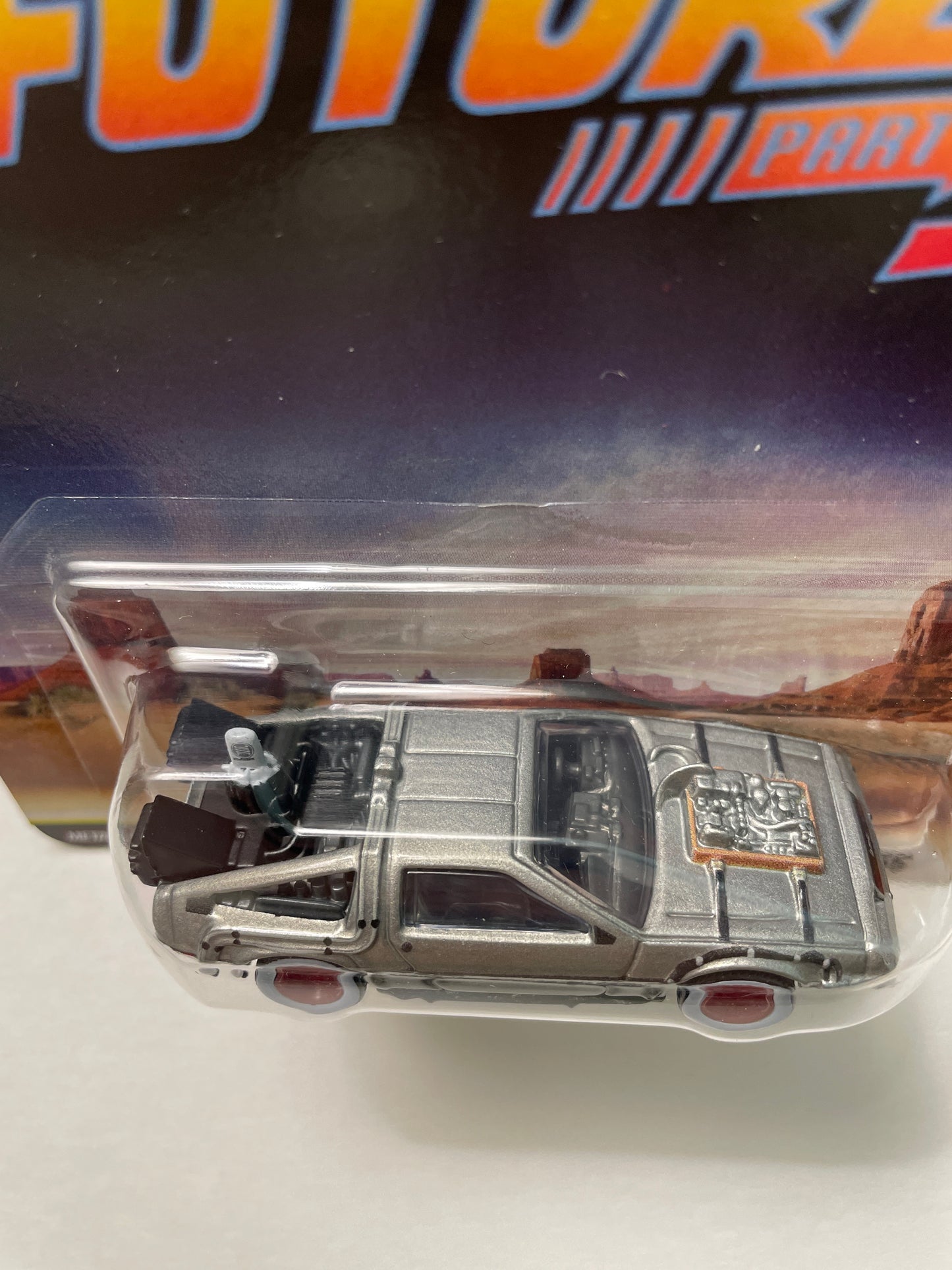 Hot Wheels 1/64 Pop Culture Back to The Future III Time Machine -1955 Silver - JHW94