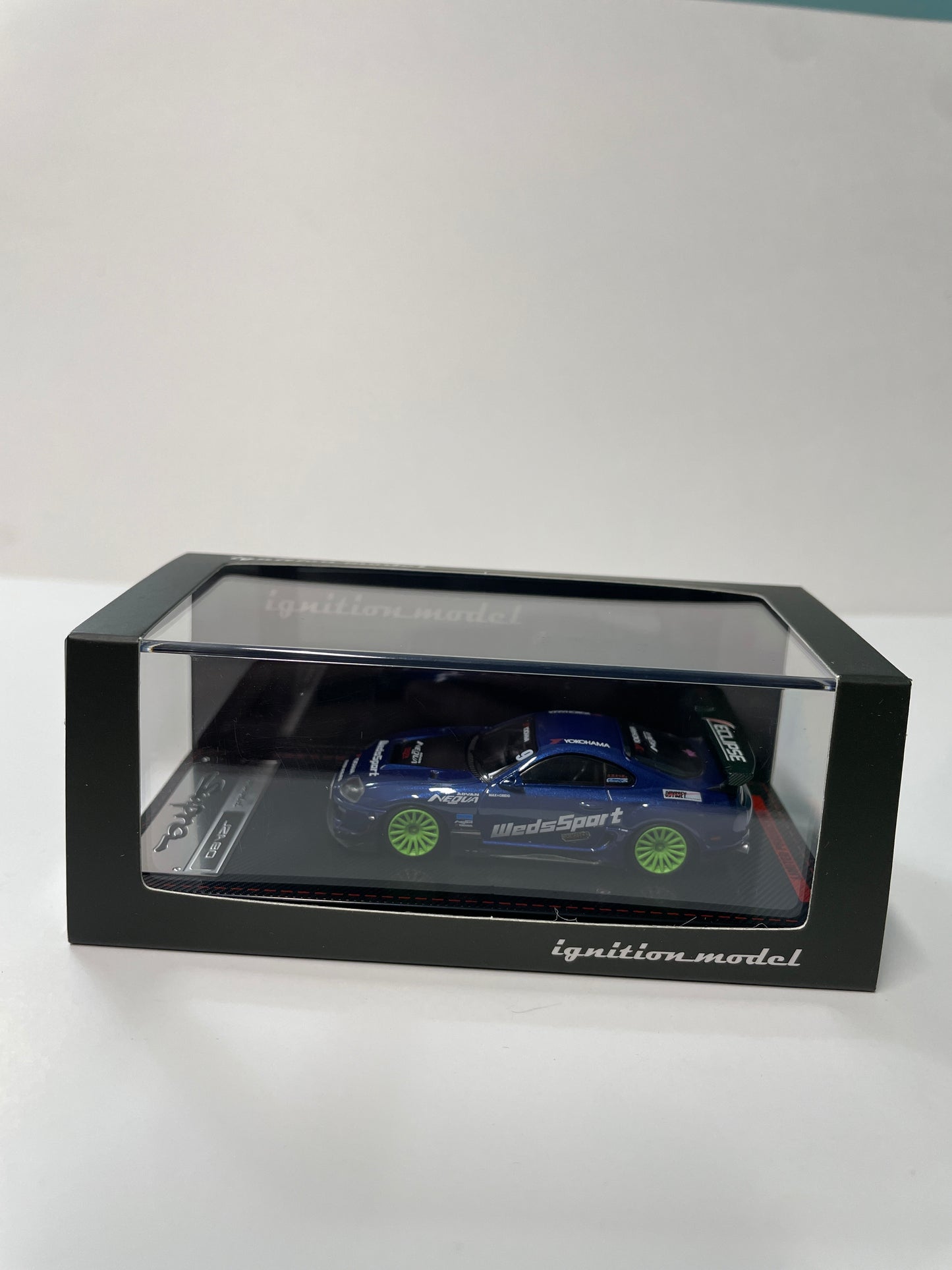 Ignition Models 1/64 Toyota Supra (JZA80) RZ Blue - 3843
