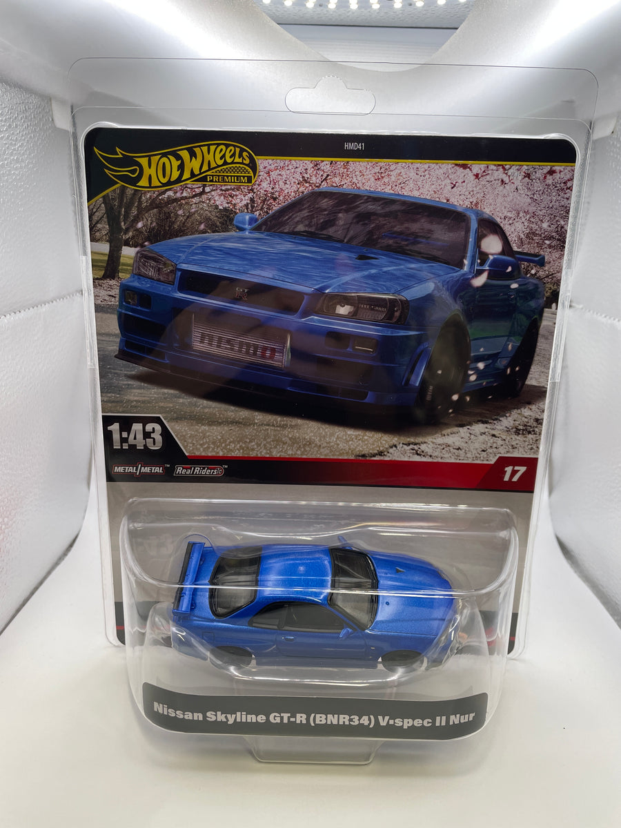 ミニカー Hot Wheels NISSAN SKYLINE GT-R (BNR34) Nissan Skyline GT-R BNR34 V-Spec w/ NISMO Parts - Hot Wheels