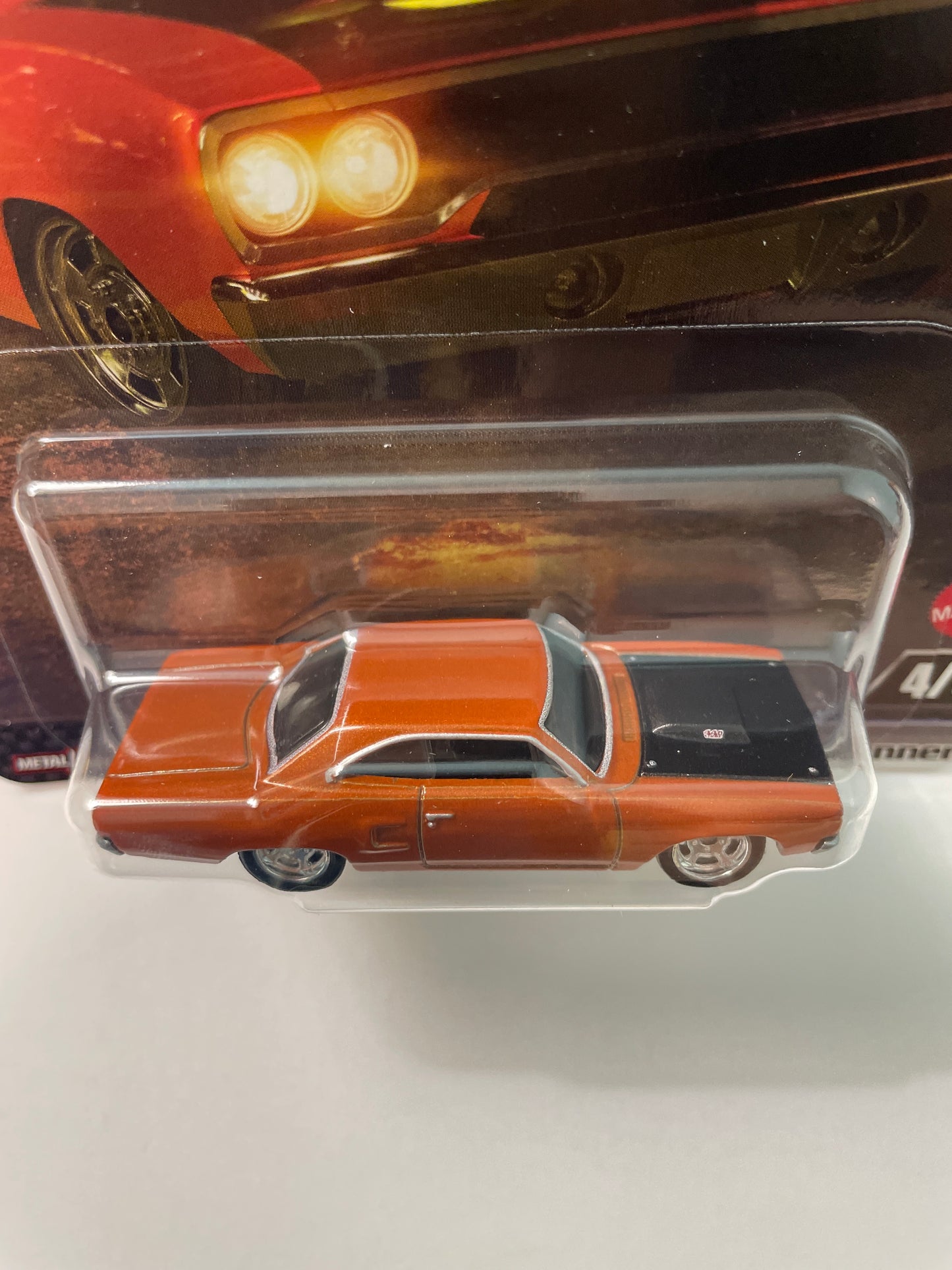 Hot Wheels 1/64 Fast & Furious Mix L 1970 Custom Plymouth Roadrunner Orange