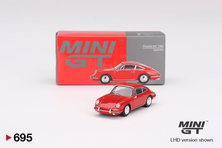 Mini GT 1/64 Porsche 901 1963 Signal Red