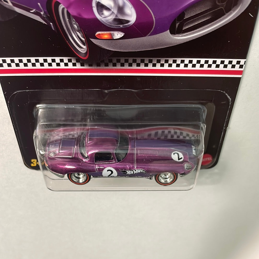 Hot Wheels 1/64 2023 Mail In Jaguar Lightweight E-Type Purple
