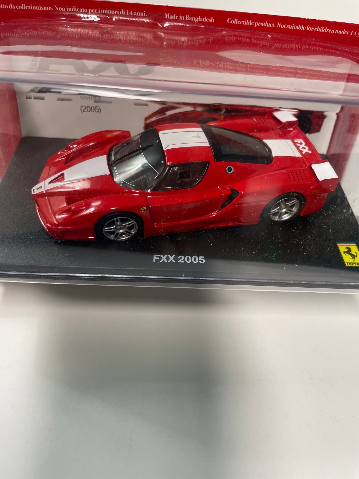 Altaya 1/43 Ferrari FXX 2005 Red & White