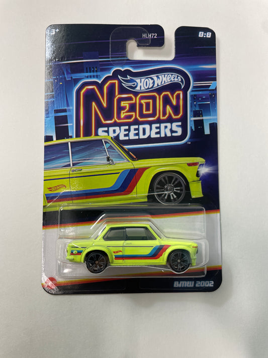 Hot Wheels 1/64 Neon Speeders BMW 2002 Green