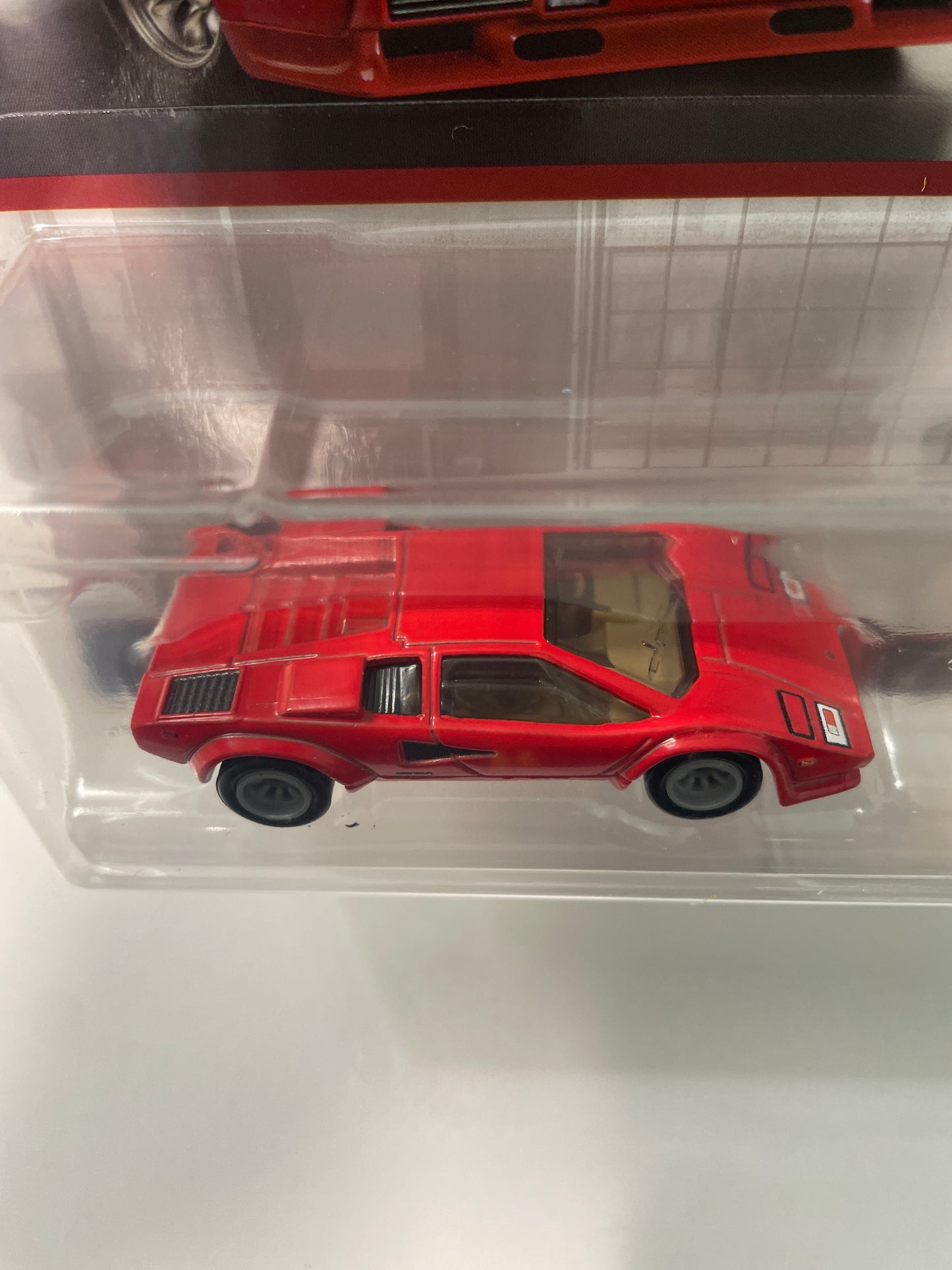Hot Wheels 1/64 Premium Car Culture 2 Pack Lamborghini Countach LP5000 QV & Lancia Stratos Zero