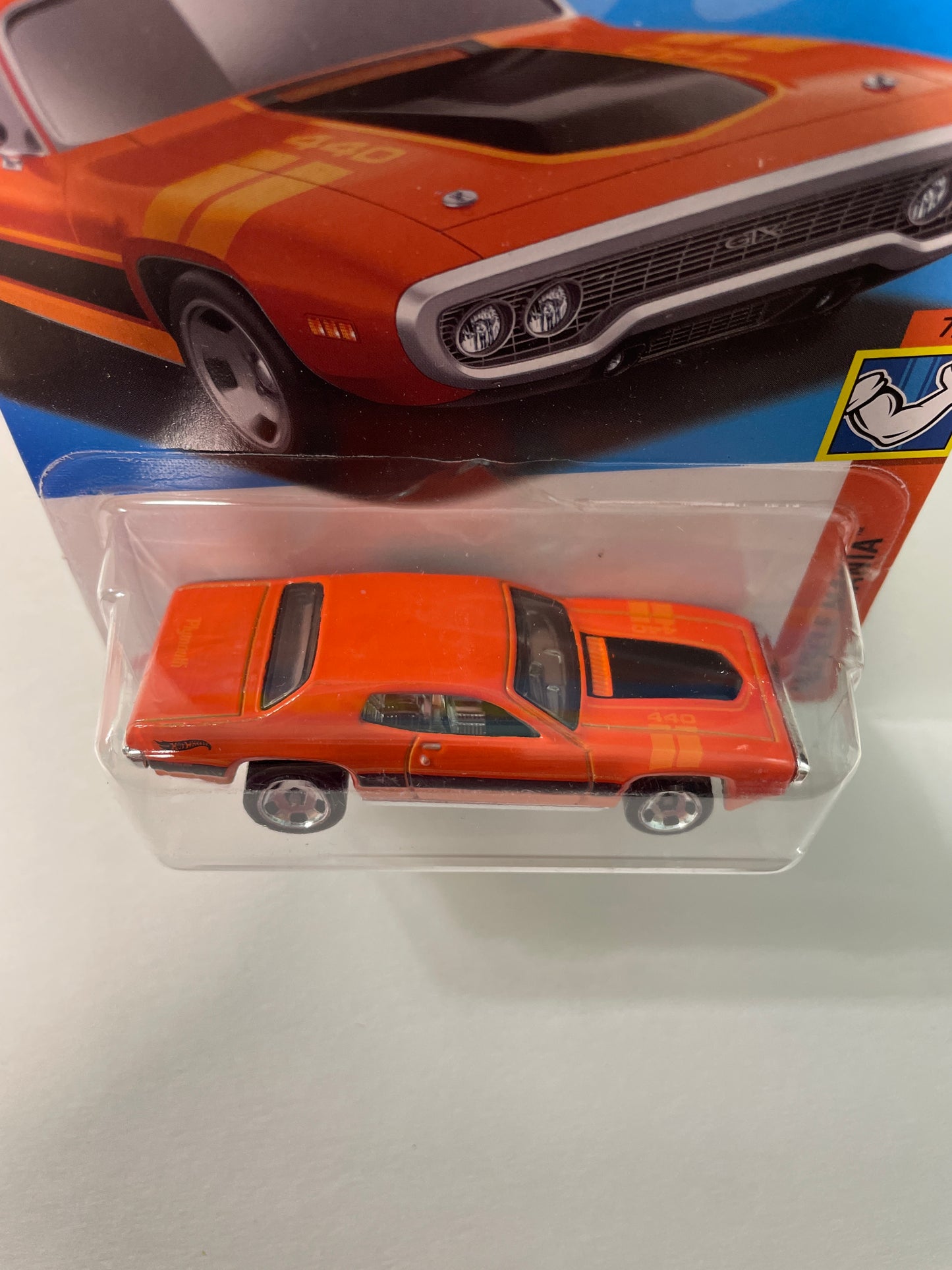 Hot Wheels 1/64 ‘71 Plymouth GTX - Damaged Box