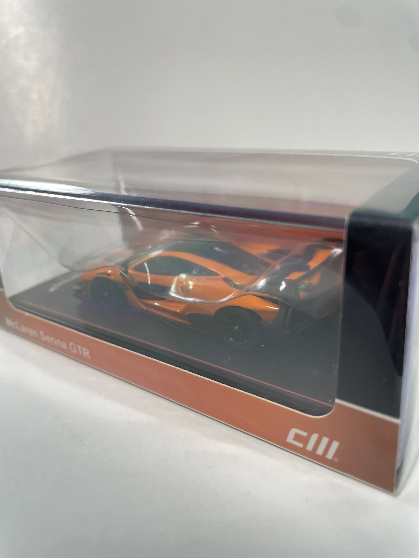 CM Model 1/64 McLaren Senna GTR Orange - CM64-SennaGTR-04