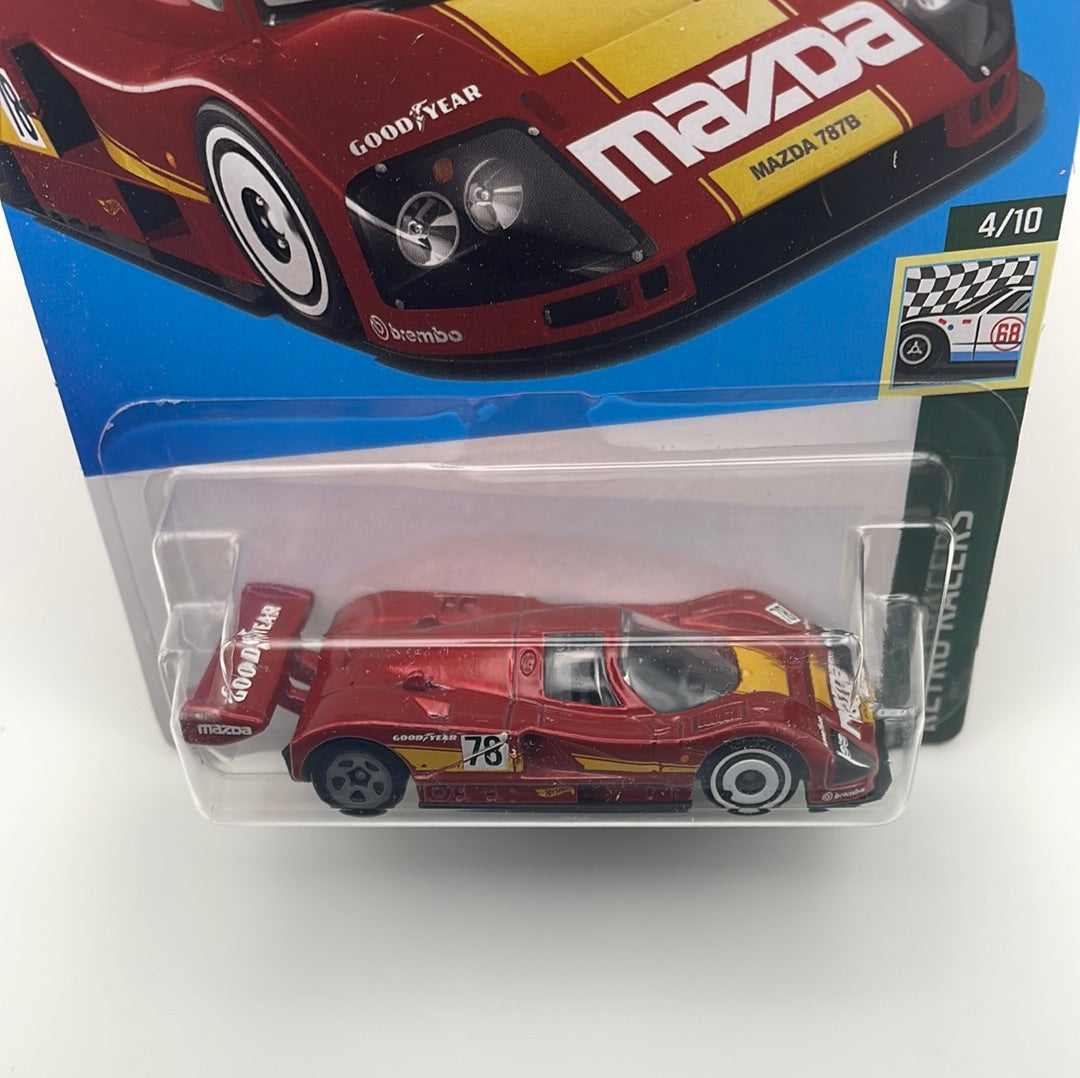 *Japan Card* Hot Wheels 1/64 Mazda 787B Red