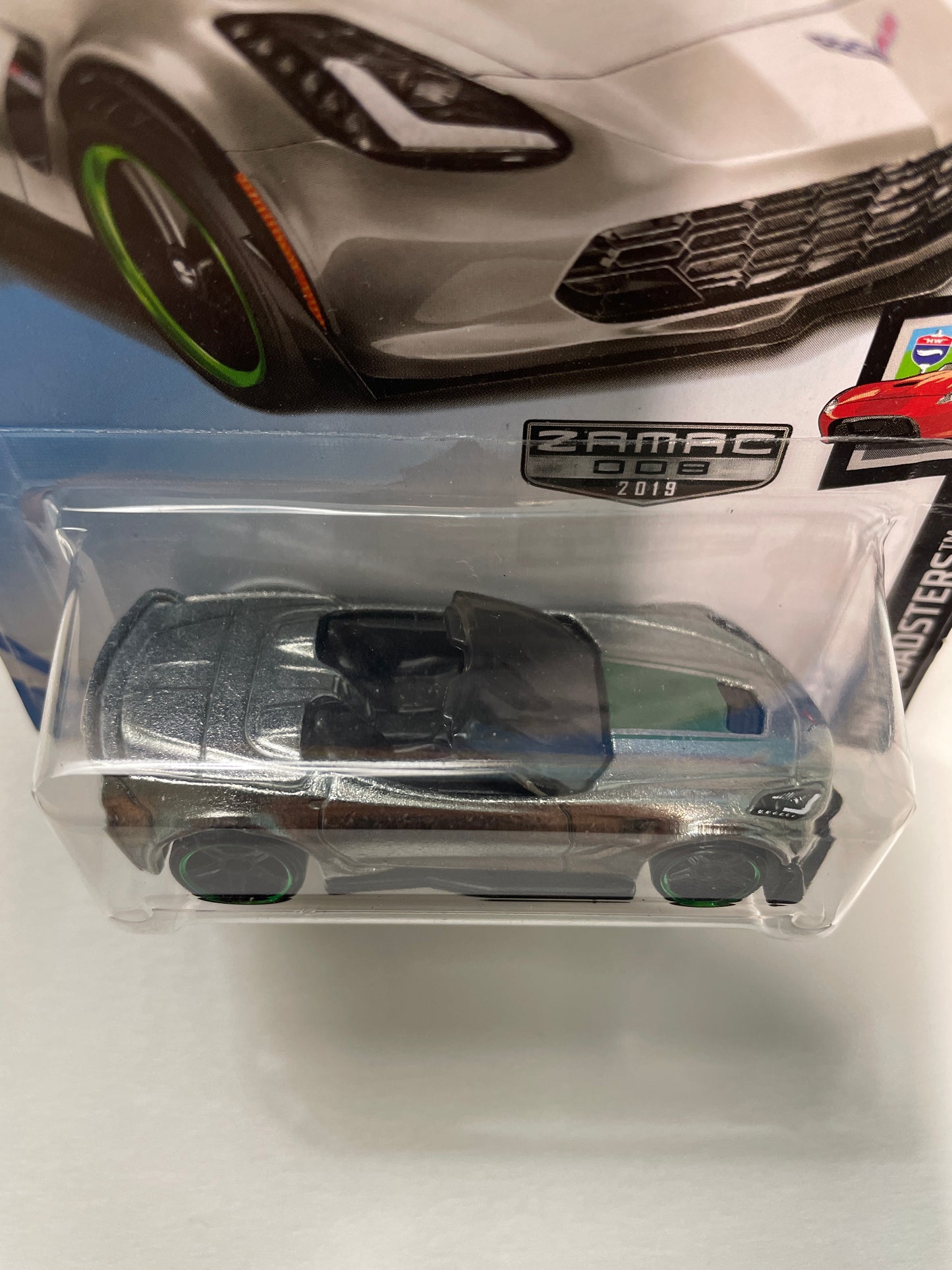 Hot Wheels 1/64 Zamac Corvette C7 Z06 Convertible - Damaged Box