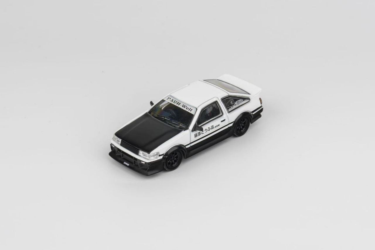 DCT 1/64 Toyota Corolla Levin GT-Apex White & Black