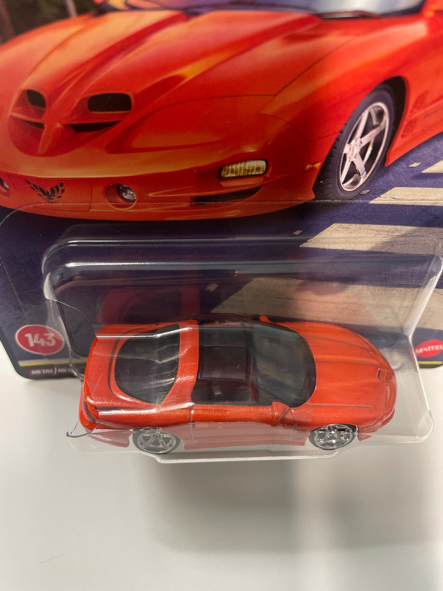 Hot Wheels 1/64 2026 Boulevard Mix F 2002 Pontiac Firebird Orange - JHW17 - Damaged Box