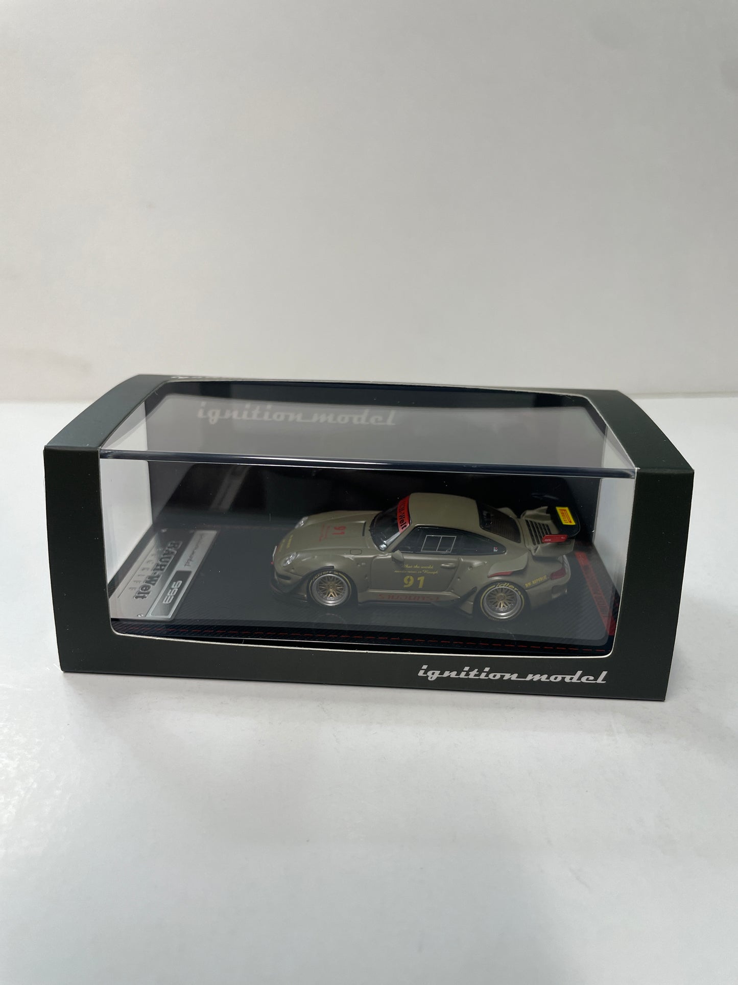 Ignition Model 1/64 RWB 993 Matte Green - 3873