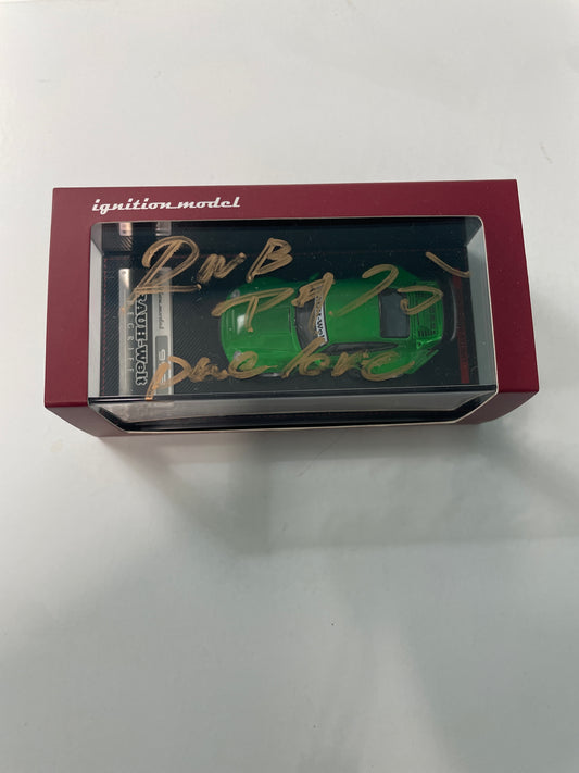 *SIGNED* Ignition Models 1/64 Porsche RWB 993 Green Metallic