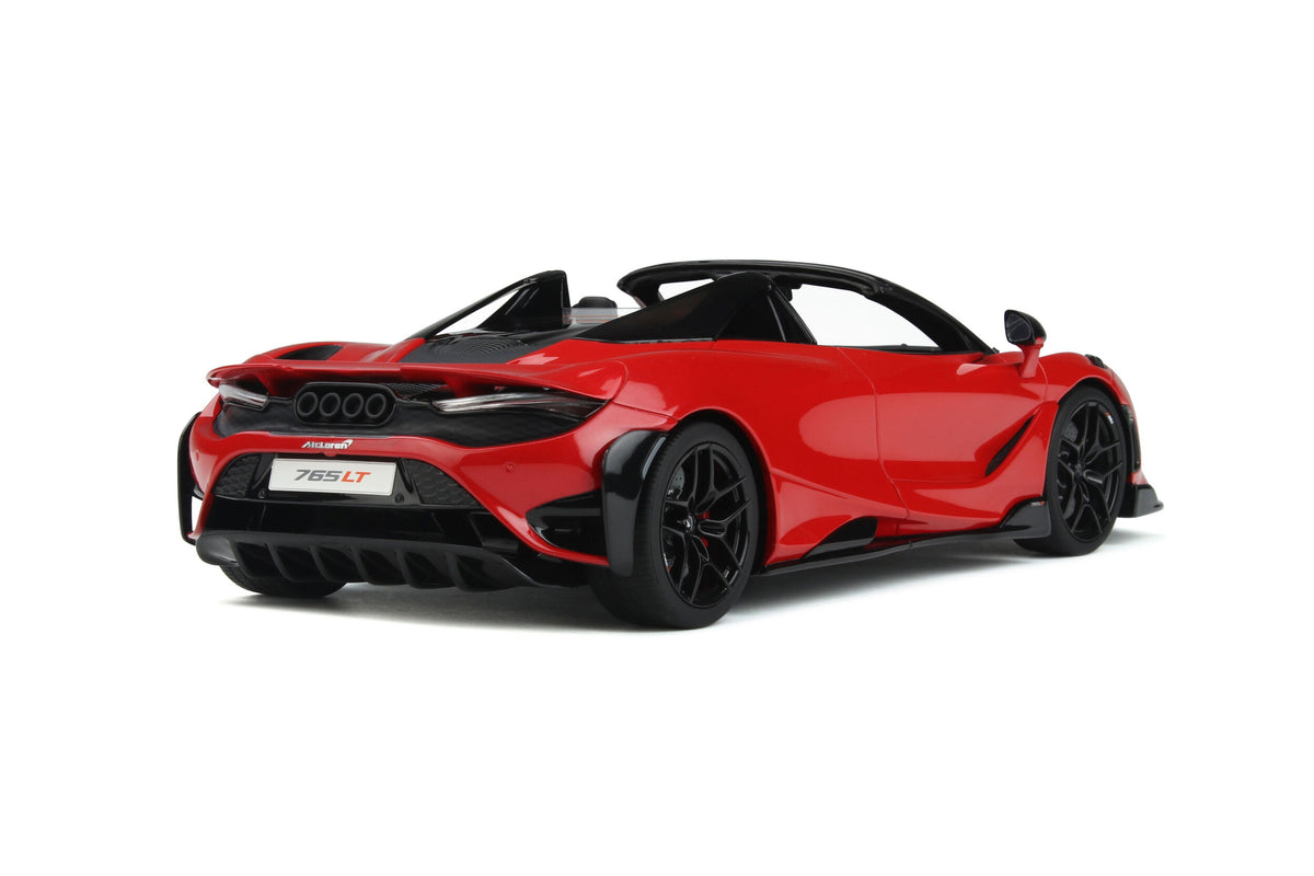 GT Spirit 1/18 McLaren 765 LT Spider Red – Flipn Diecast