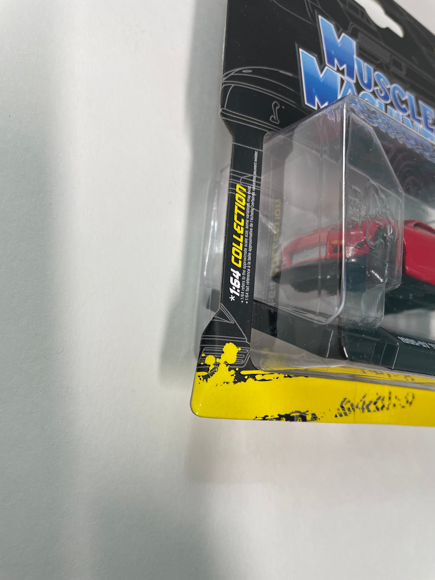 Muscle Machines 1/64 1995-97 Toyota Supra (MK4) Red - Damaged Card