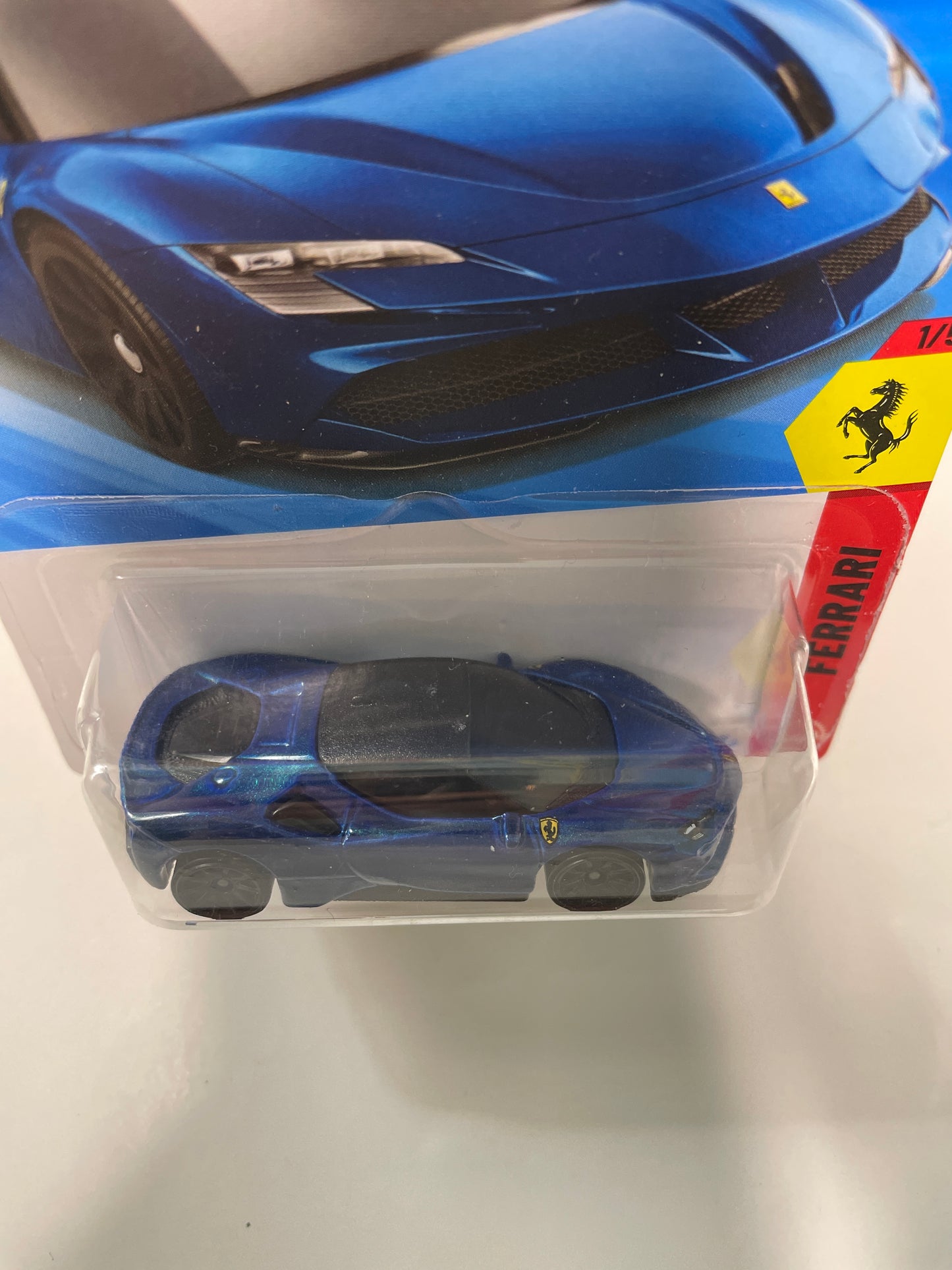 Hot Wheels 1/64 Ferrari SF90 Stradale Blue