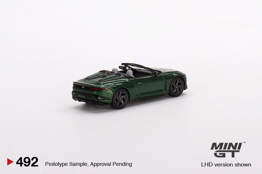 Mini GT 1/64 Bentley Mulliner Bacalar Scarab Green