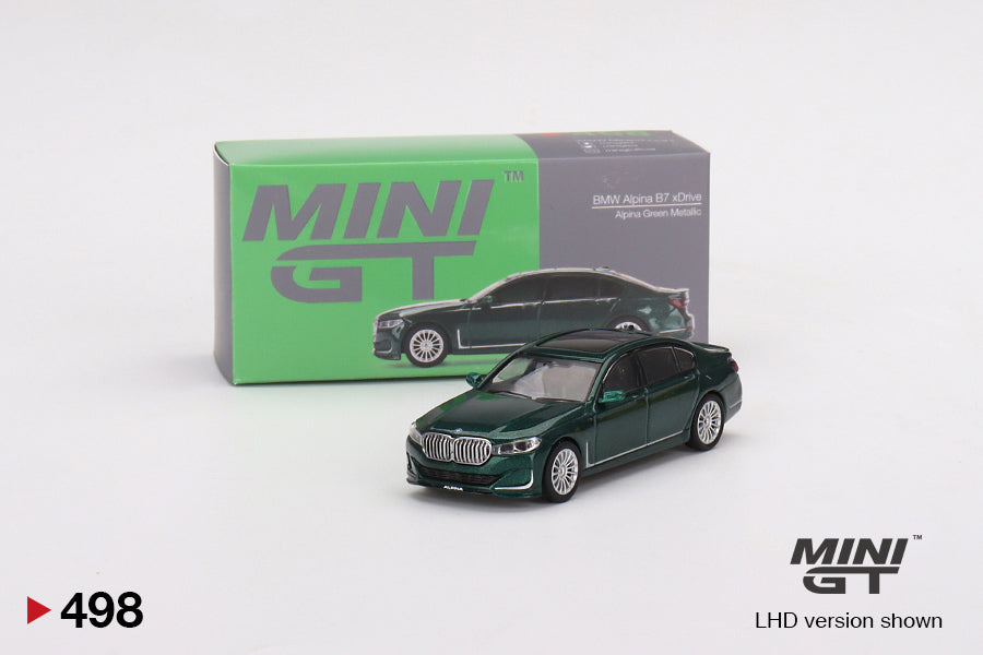 Mini GT 1/64 BMW Alpina B7 xDrive Alpina Green Metallic