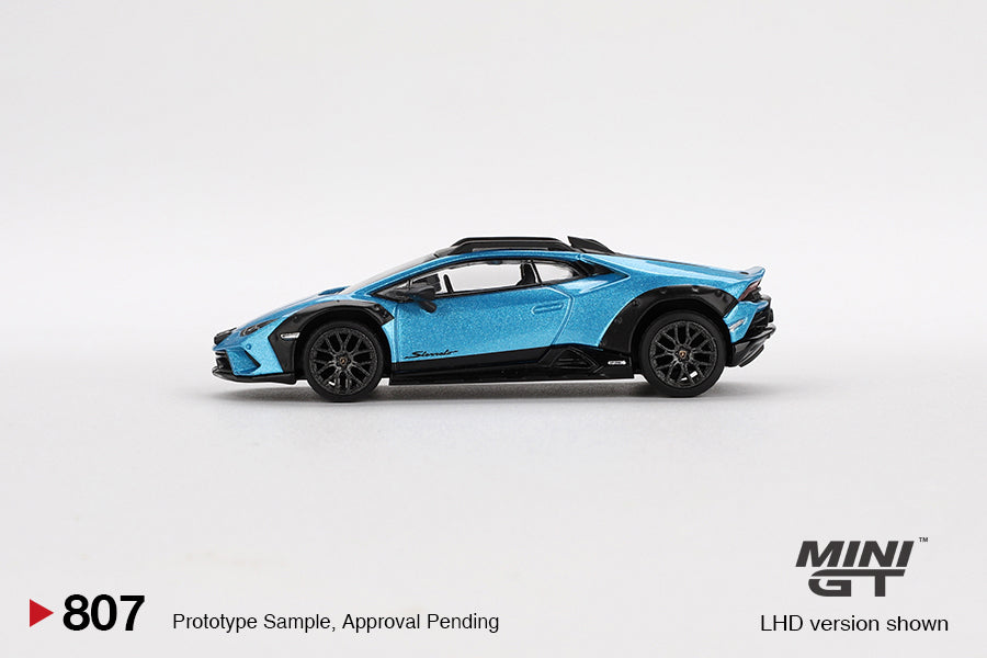 Mini GT 1/64 Lamborghini Huracán Sterrato Blu Aegir