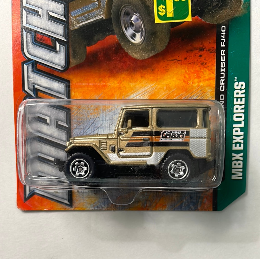 Matchbox 1/64 1968 Toyota Land Cruiser FJ40 Brown - Damaged