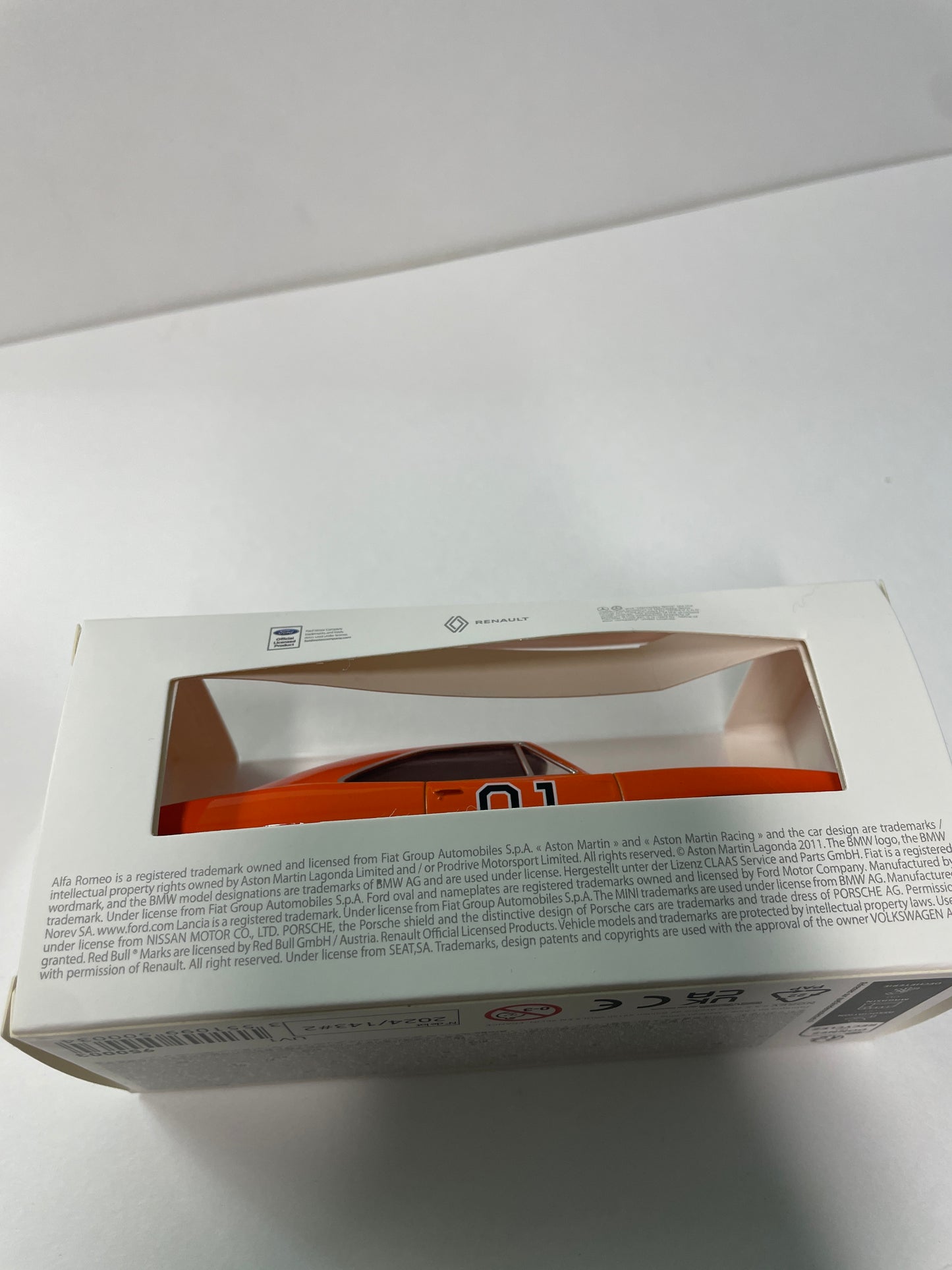 Norev 1/43 Dodge Charger n01 Orange