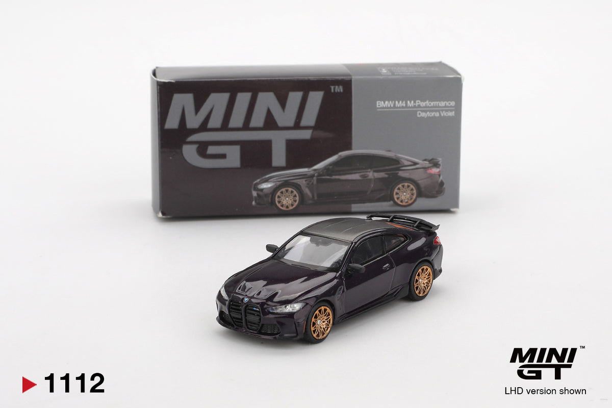 Mini GT 1/64 BMW M4 M-Performance Daytona Violet - MGT01112