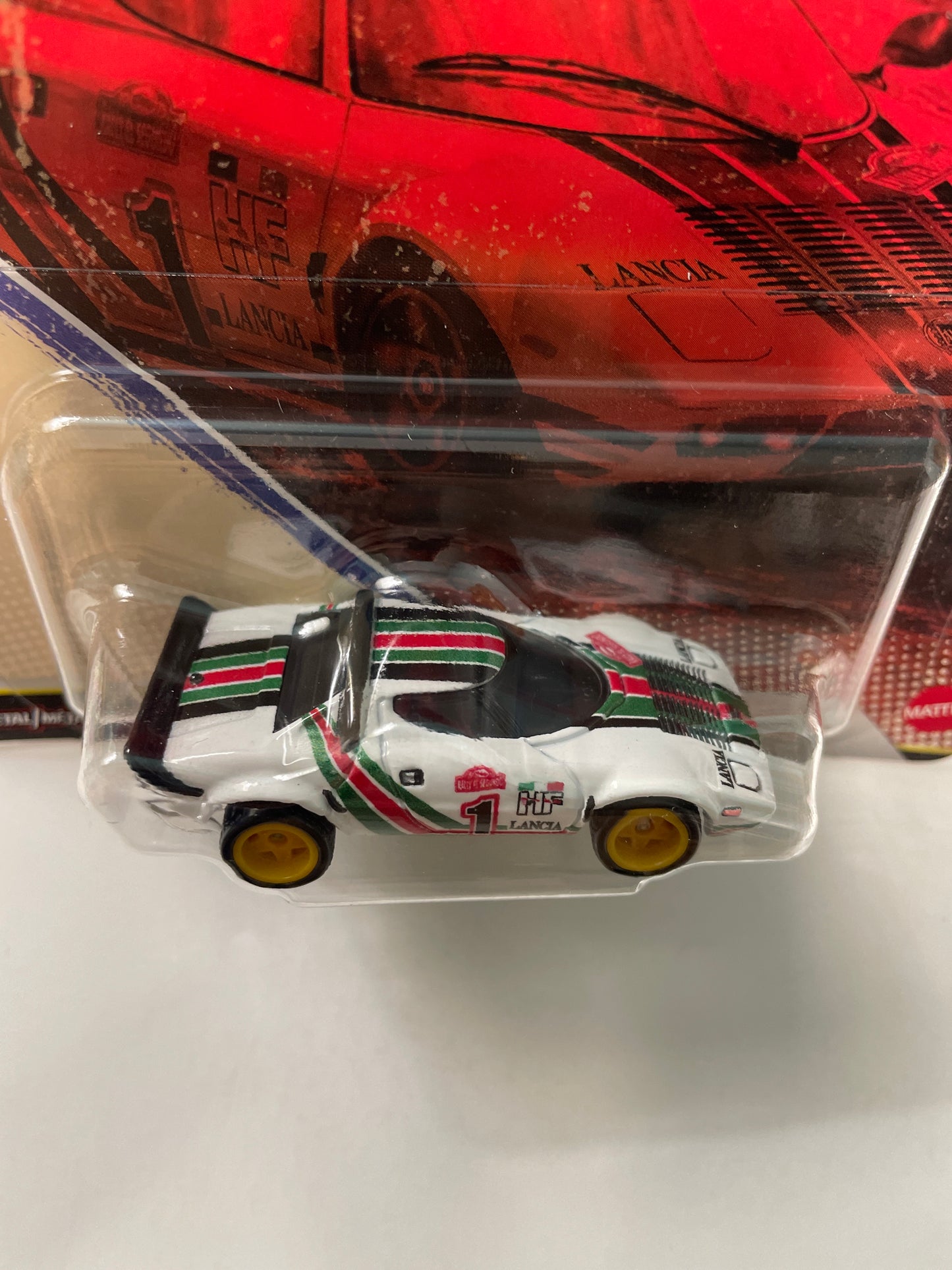 Hot Wheels 1/64 Car Culture 2026 Mix T Vintage Racing Lancia Stratos White - JKF26