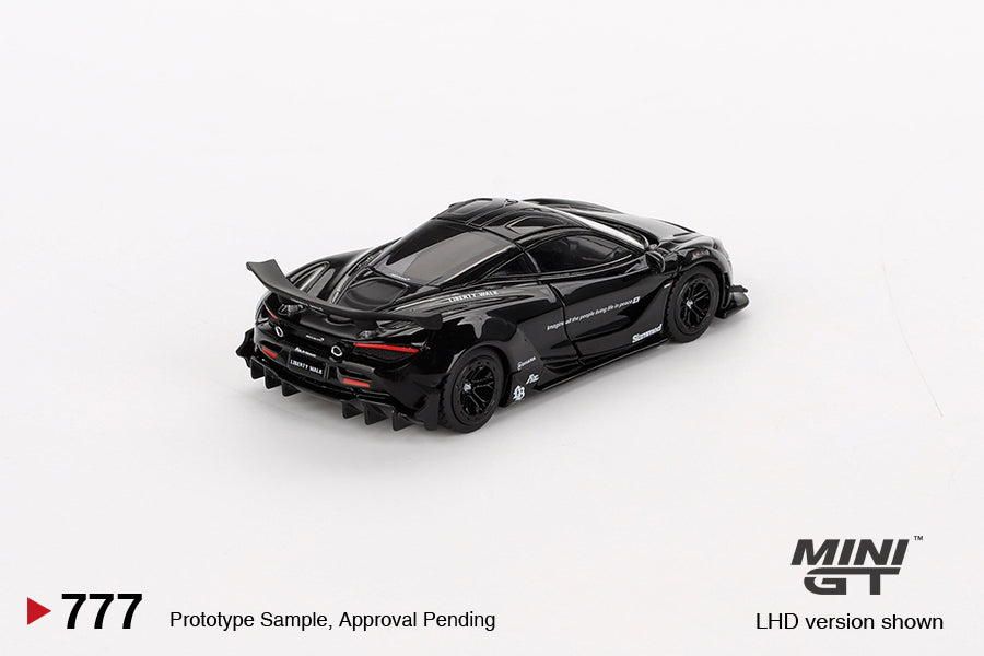 Mini GT 1/64 McLaren 720S LB☆Works Black – Flipn Diecast