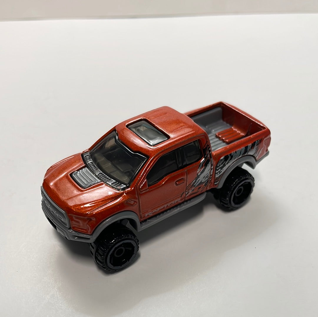 Loose Hot Wheels 1 64 5 Pack Exclusive 17 Ford F 150 Raptor Orange