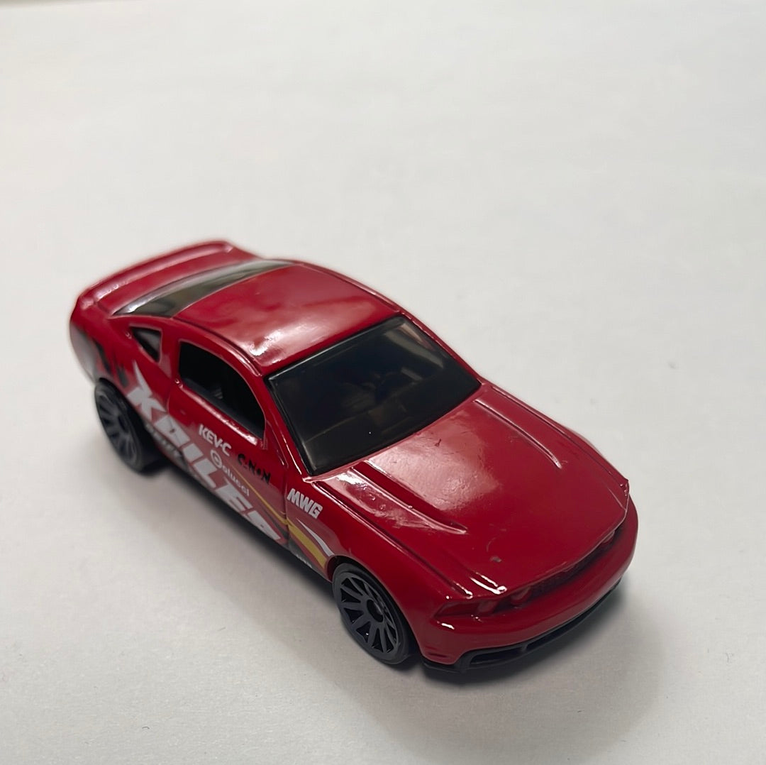 *Loose* Hot Wheels 1/64 5 Pack Exclusive 2010 Ford Mustang GT Red