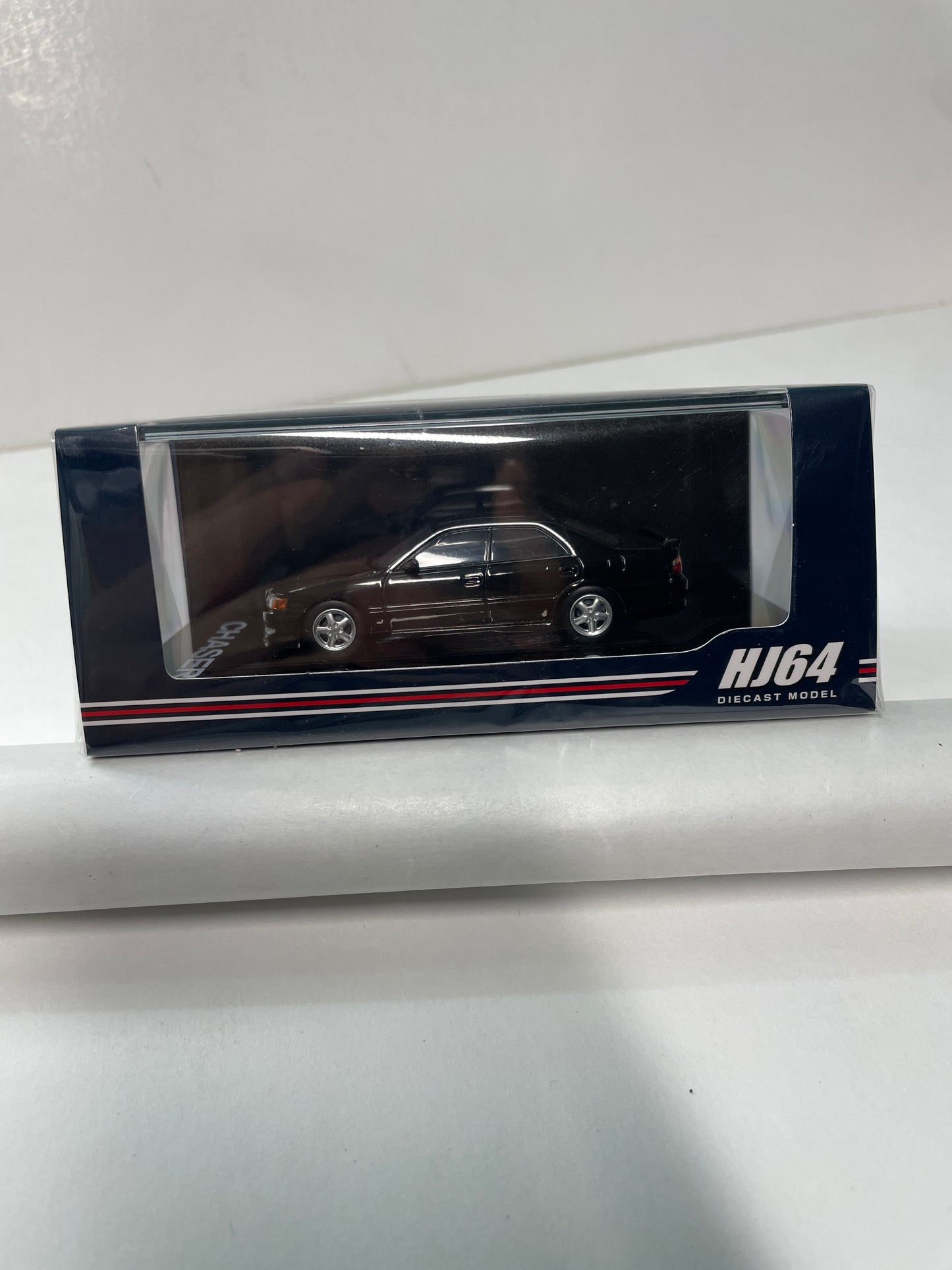 Hobby Japan 1/64 Toyota Chaser TOURER V (JZX100) 1998 Black (Custom Color)