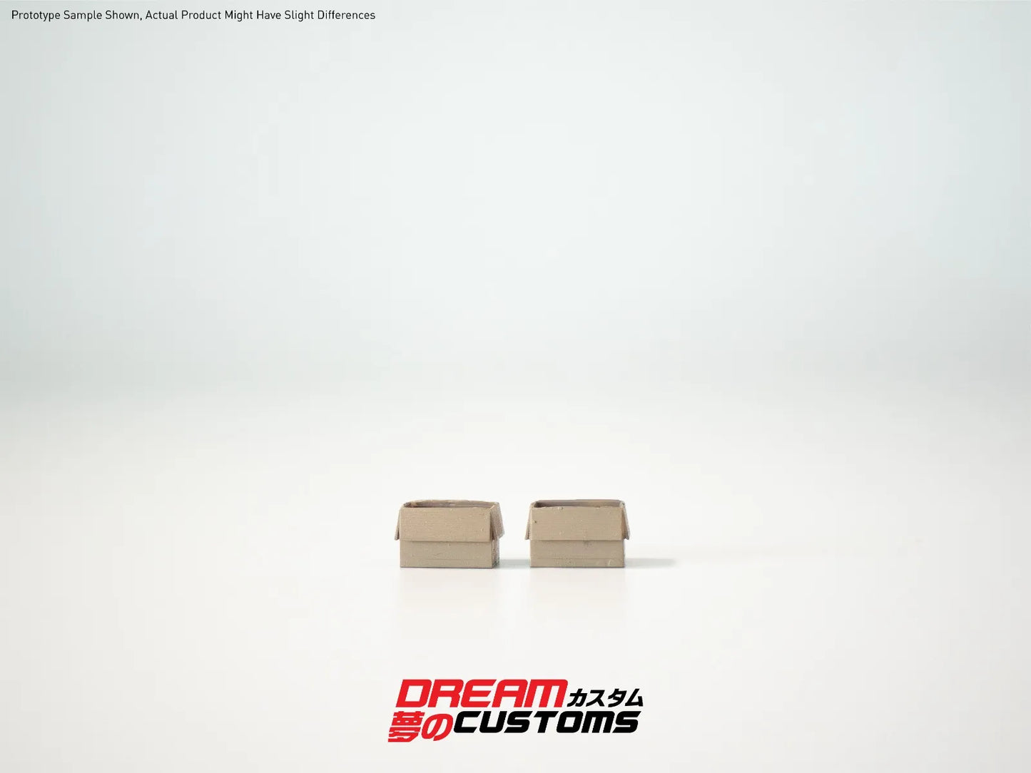 Dream Customs 1/64 Accessories Carton Boxes