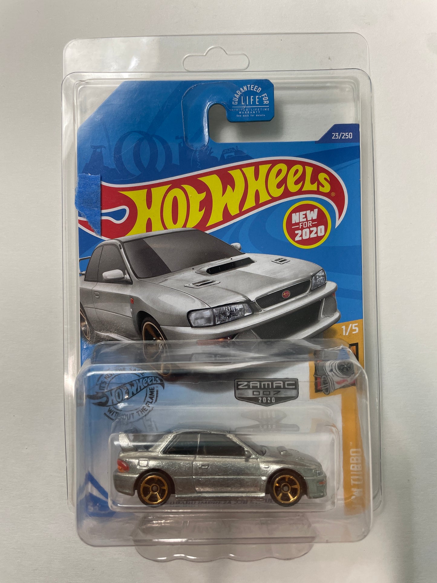Hot Wheels 1/64 Zamac ‘98 Subaru Impreza 22B STi-Version - Damaged Box