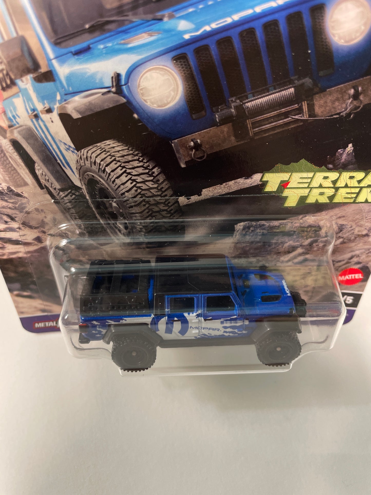 Hot Wheels 1/64 Car Culture Terra Trek 2020 Jeep Gladiator Blue