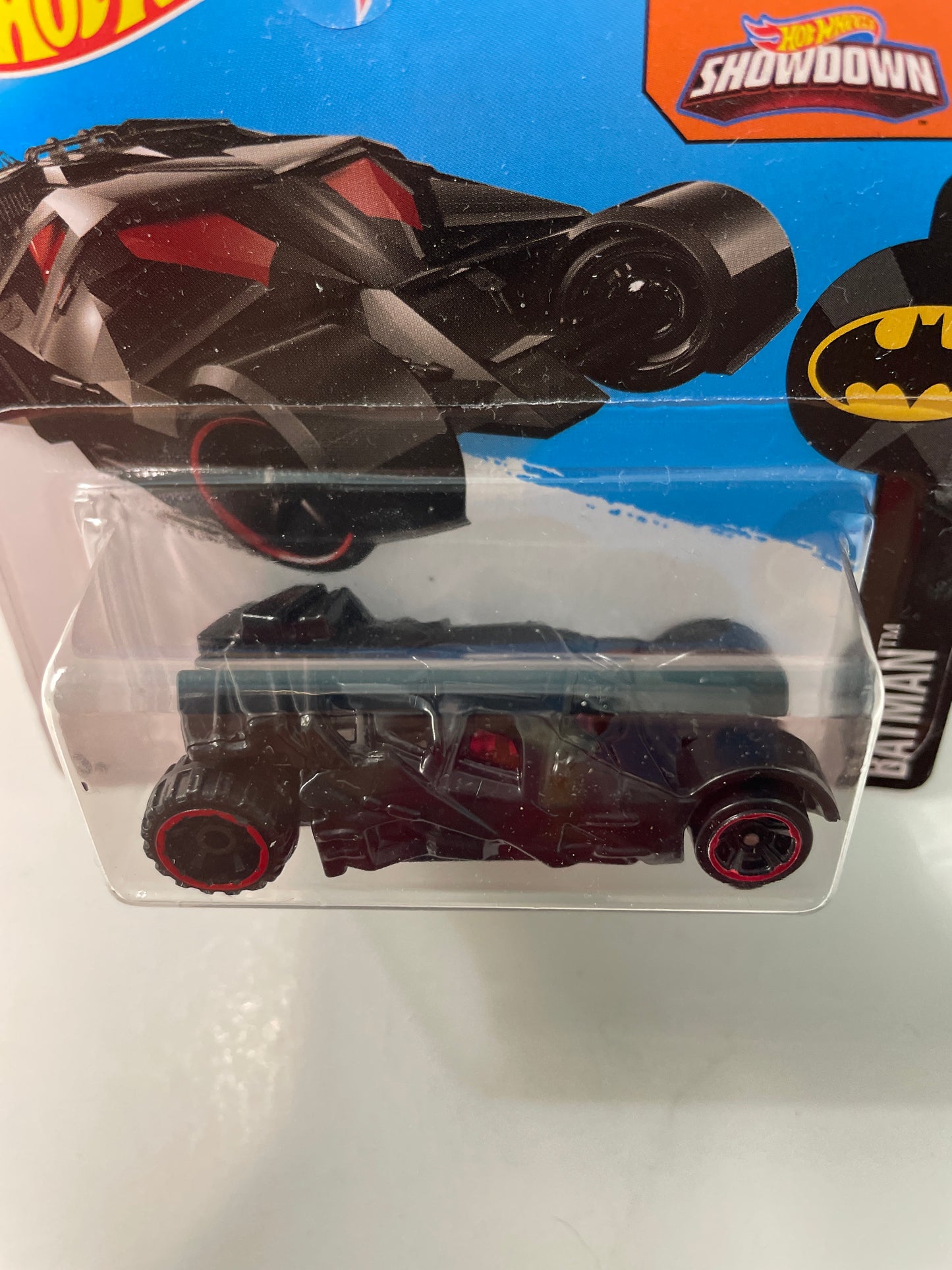 Hot Wheels 1/64 Batman The Dark Knight Batmobile Short Card Black