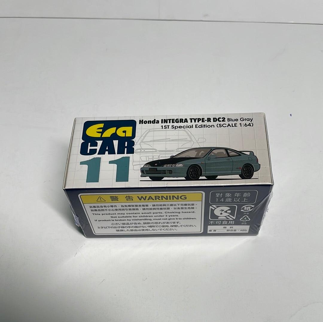 Era Car 1/64 Honda Integra Type R DC2 Blue Gray