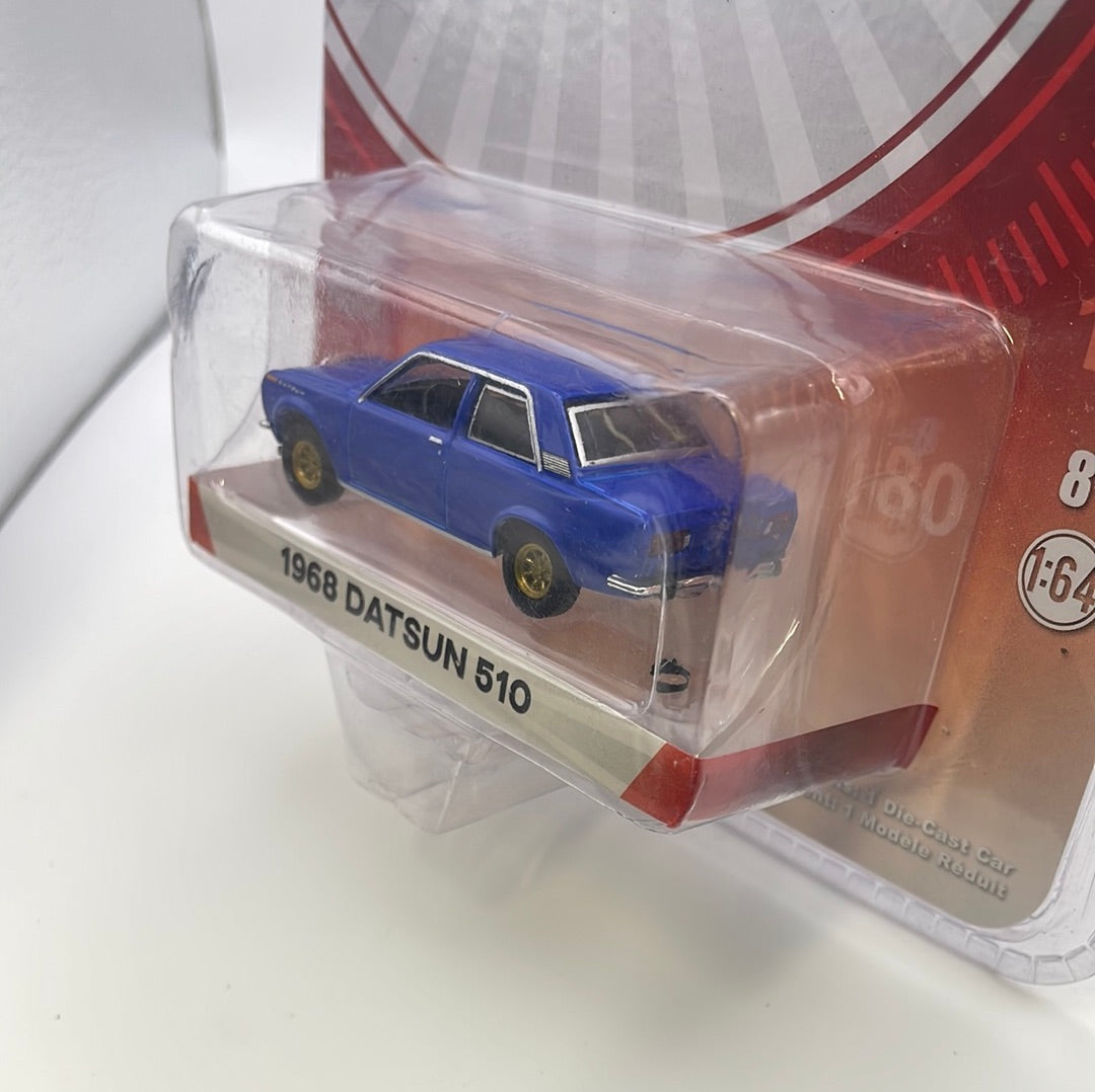 1/64 Greenlight Tokyo Torque 1968 Datsun 510 Blue