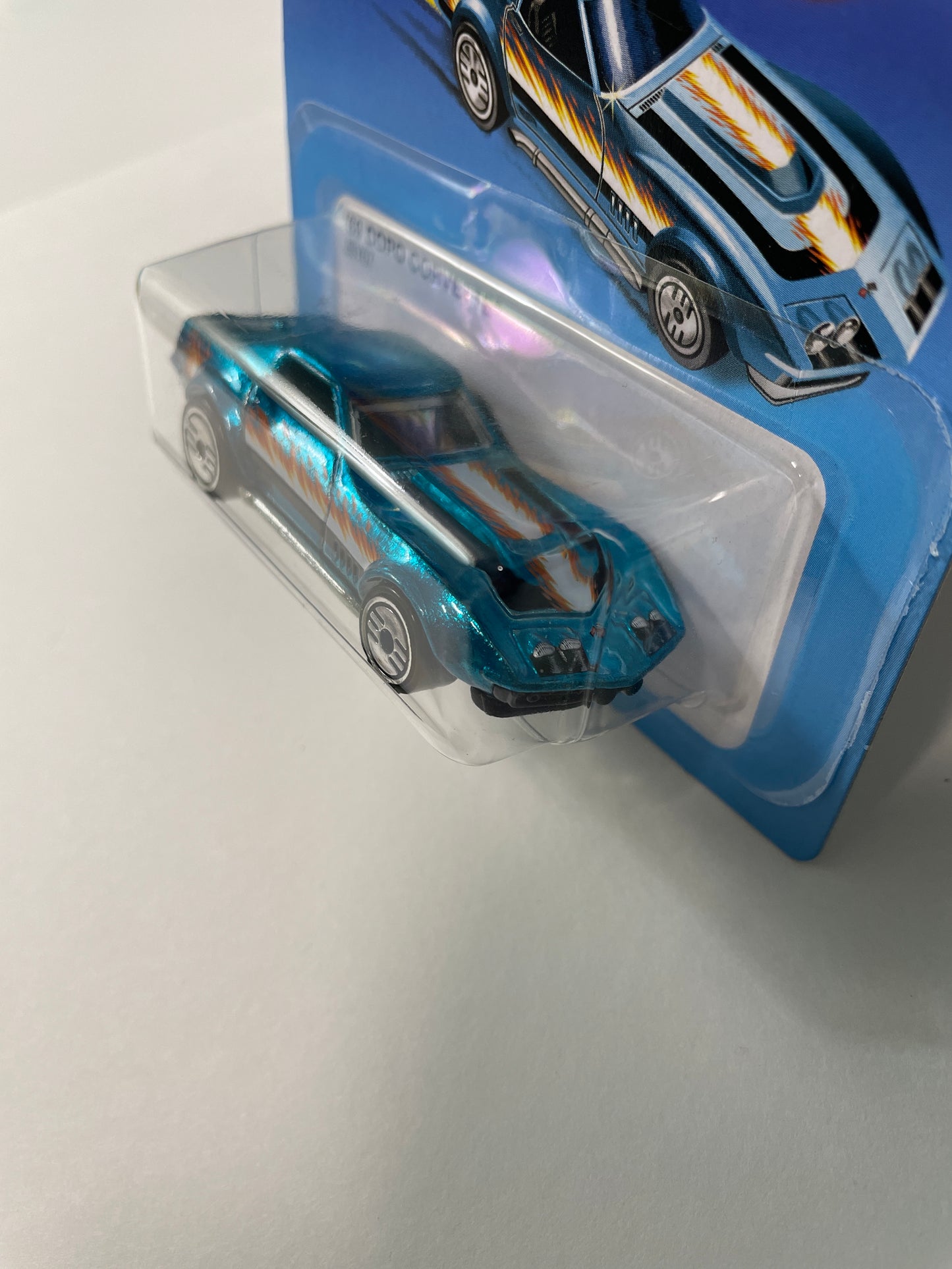 Hot Wheels 1/64 Ultra Hots ‘69 Copo Corvette Blue - Damaged Card