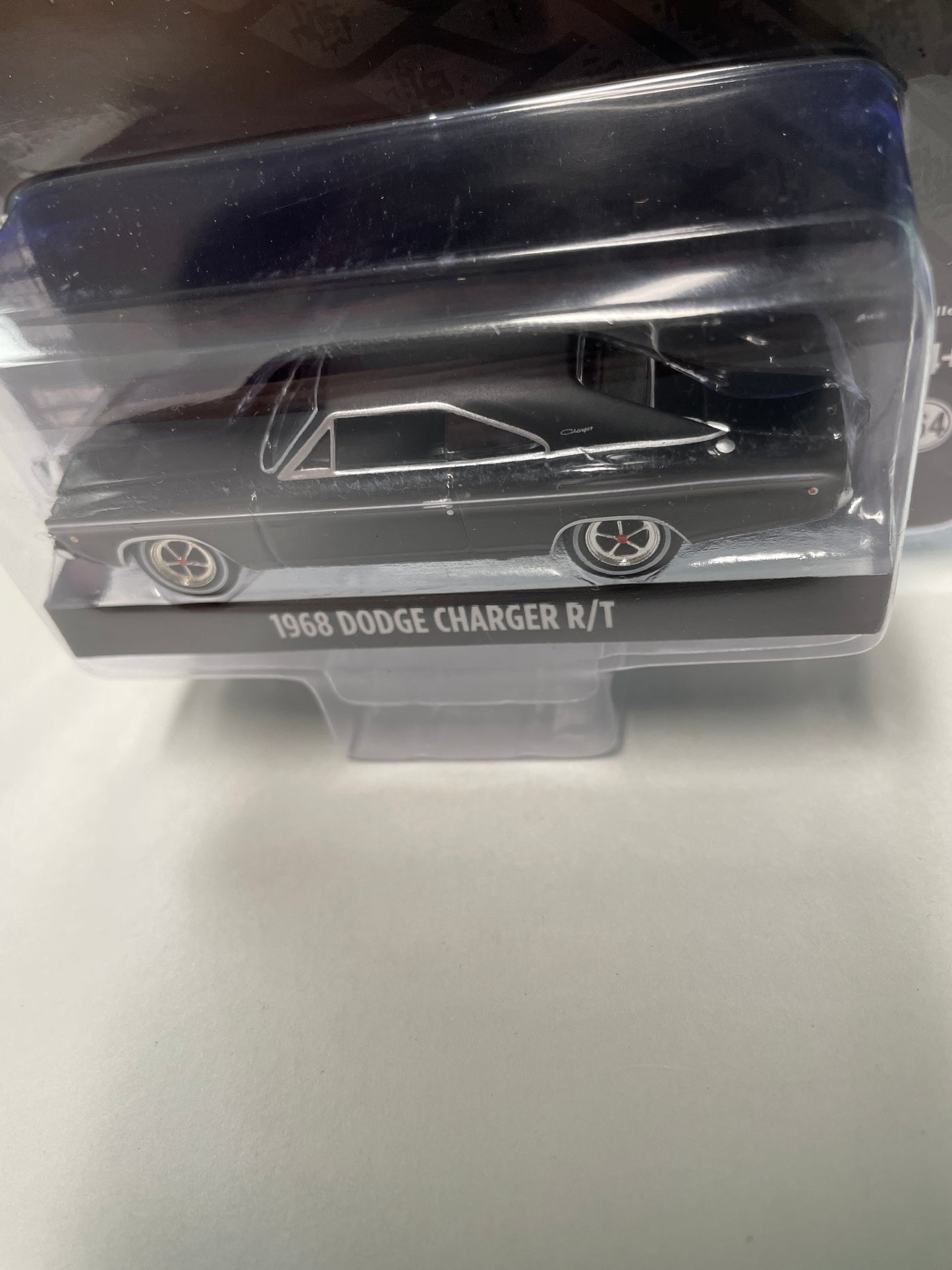 Greenlight 1/64 Hobby Exclusive 1968 Dodge Charger R/T Black - 44724