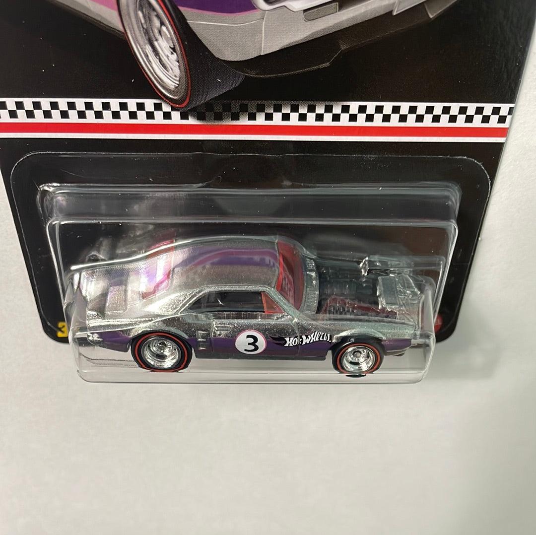 Hot Wheels 1/64 2023 Mail In Custom ‘67 Pontiac Firebird Chrome & Purp