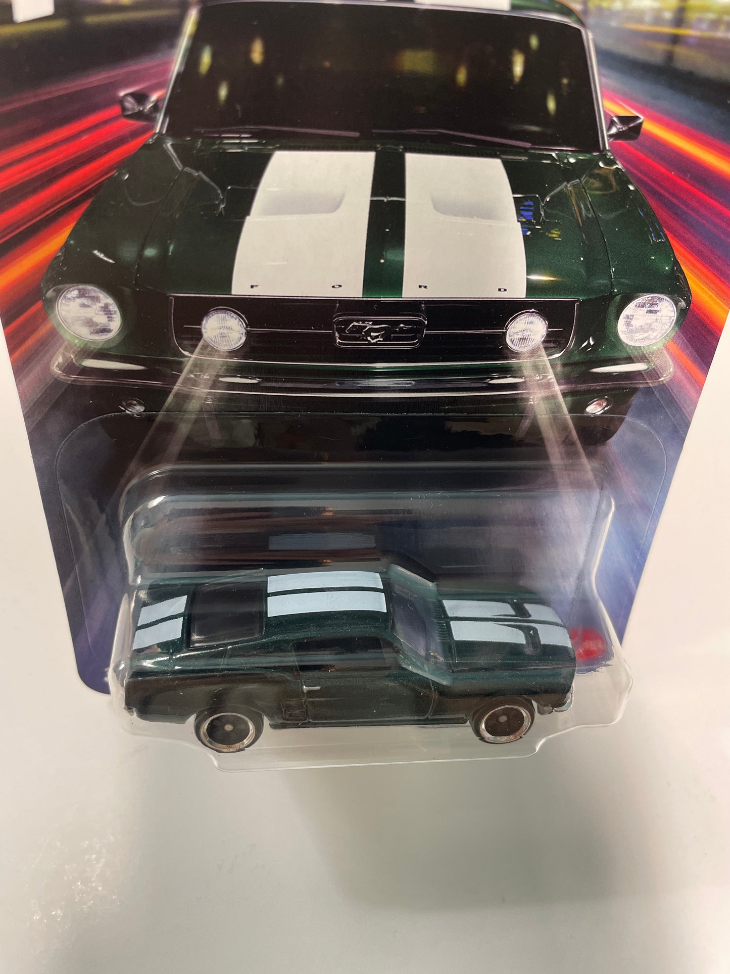 Hot Wheels 1/64 Silver Series Dream Lineup Fast & Furious 1967 Custom/ Personnalisé Ford Mustang Green - JNK49