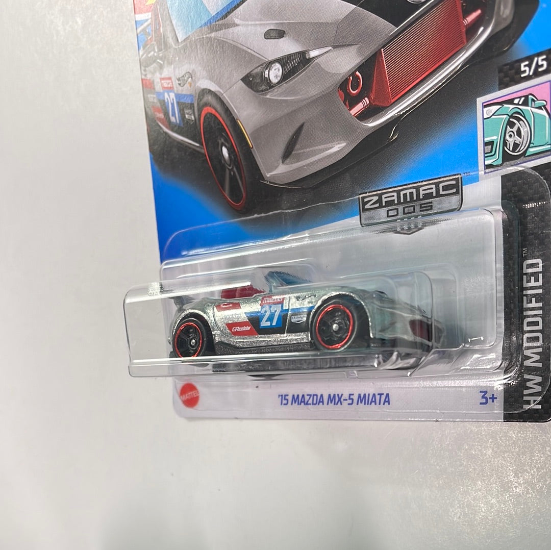 Hot Wheels 1/64 Zamac ‘15 Mazda MX-5 Miata