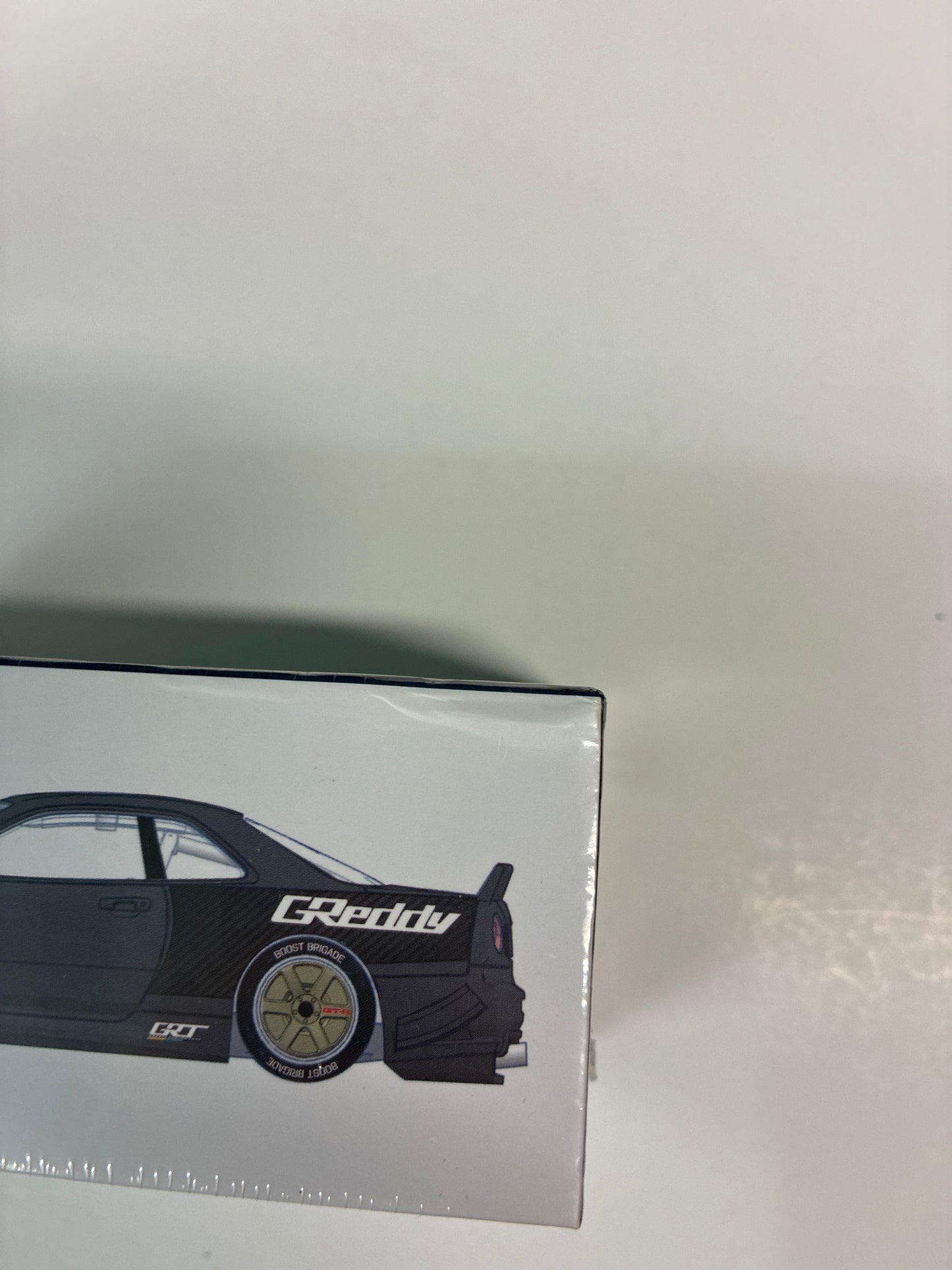 Mini GT x Kaido House 1/64 Nissan Skyline GT-R (R34) Kaido Works GReddy V2 Black - KHMG222 - Damaged Box