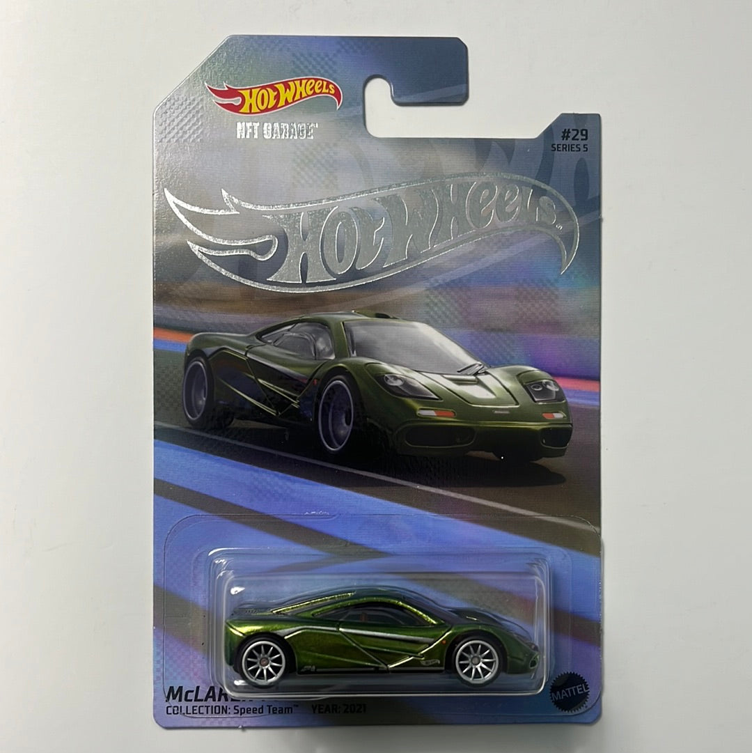 Hot Wheels NFT Garage Series 5 McLaren F1 Green (Limited to 3000