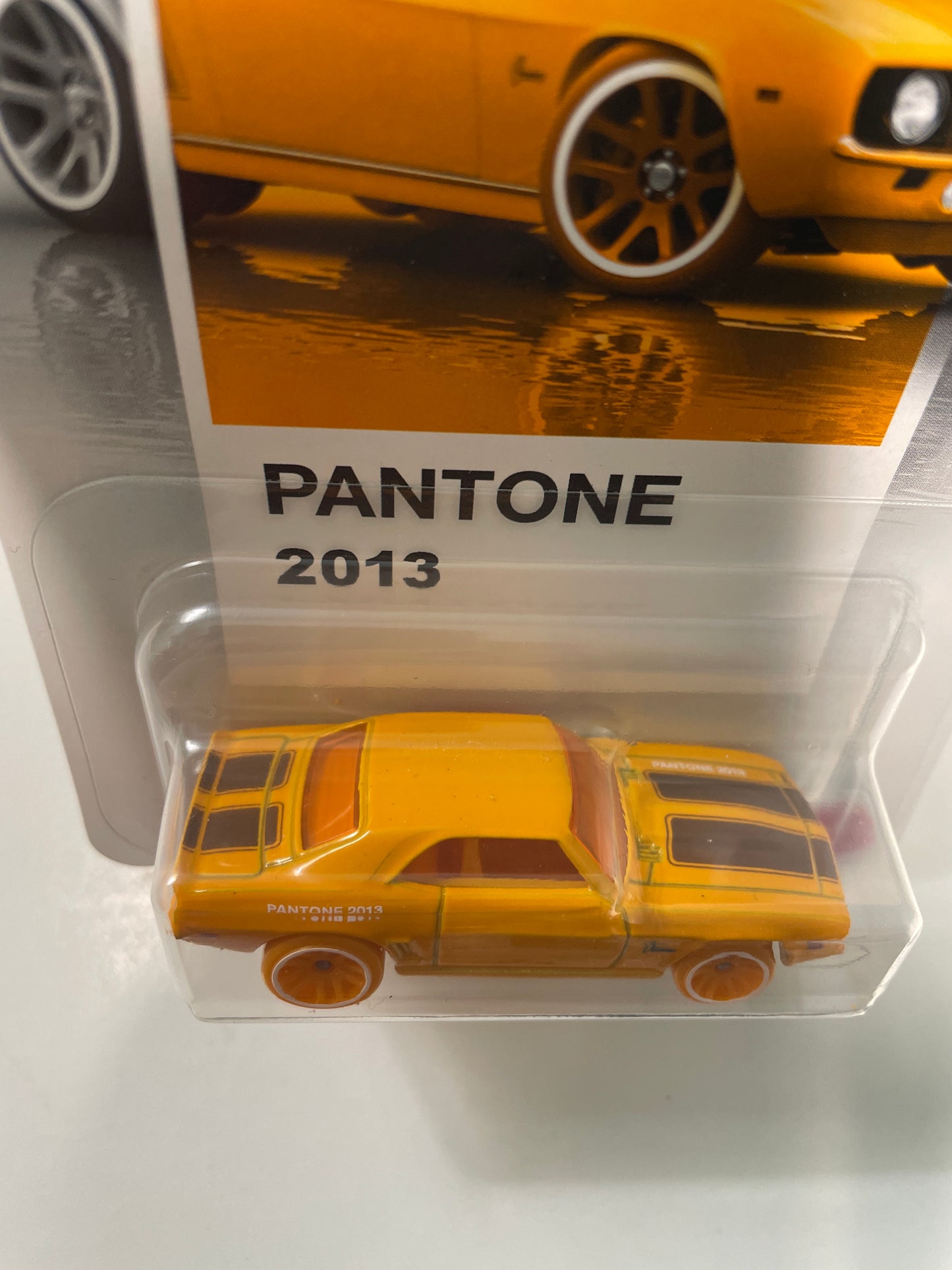 Hot Wheels 1/64 Silver Series Pantone 2013 '69 Copo Camaro Yellow - JKY50