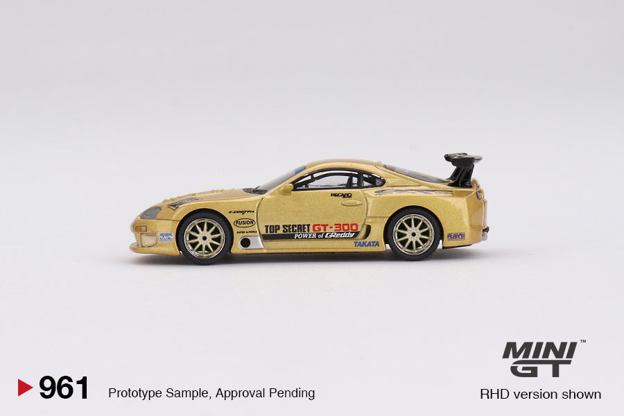 Mini GT 1/64 Toyota Supra (A80) Top Secret GT-300 Top Secret
