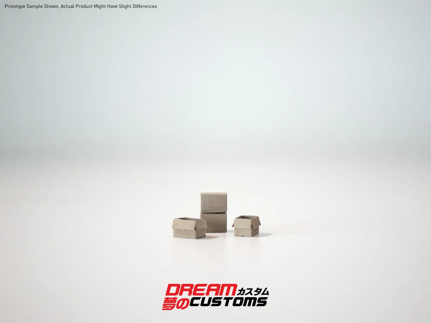 Dream Customs 1/64 Accessories Carton Boxes