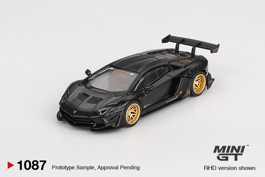 MINI GT LB★Works Lamborghini Aventador Mini GT 1/64 LB☆WORKS Lamborghini Aventador Limited Edition Matte
