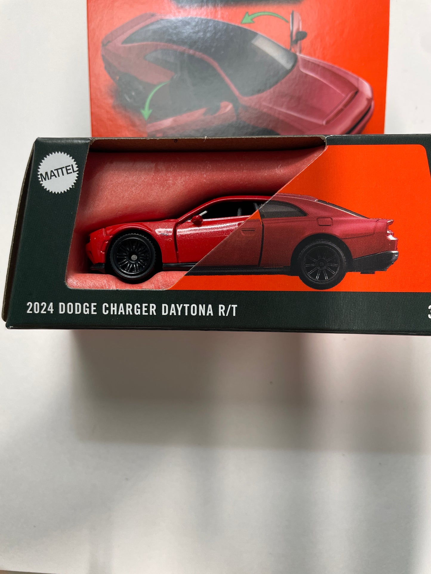 Matchbox 1/64 Moving Parts 2024 Dodge Charger Daytona R/T Red