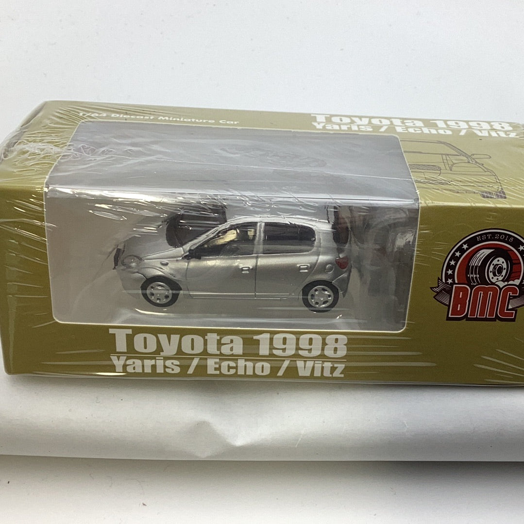 BM Creations 1/64 Toyota 1998 Yaris/Echo/Vitz Silver